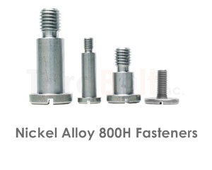 Incoloy 800H fastener range per ASTM B408 and ASTM B564, UNS N08810